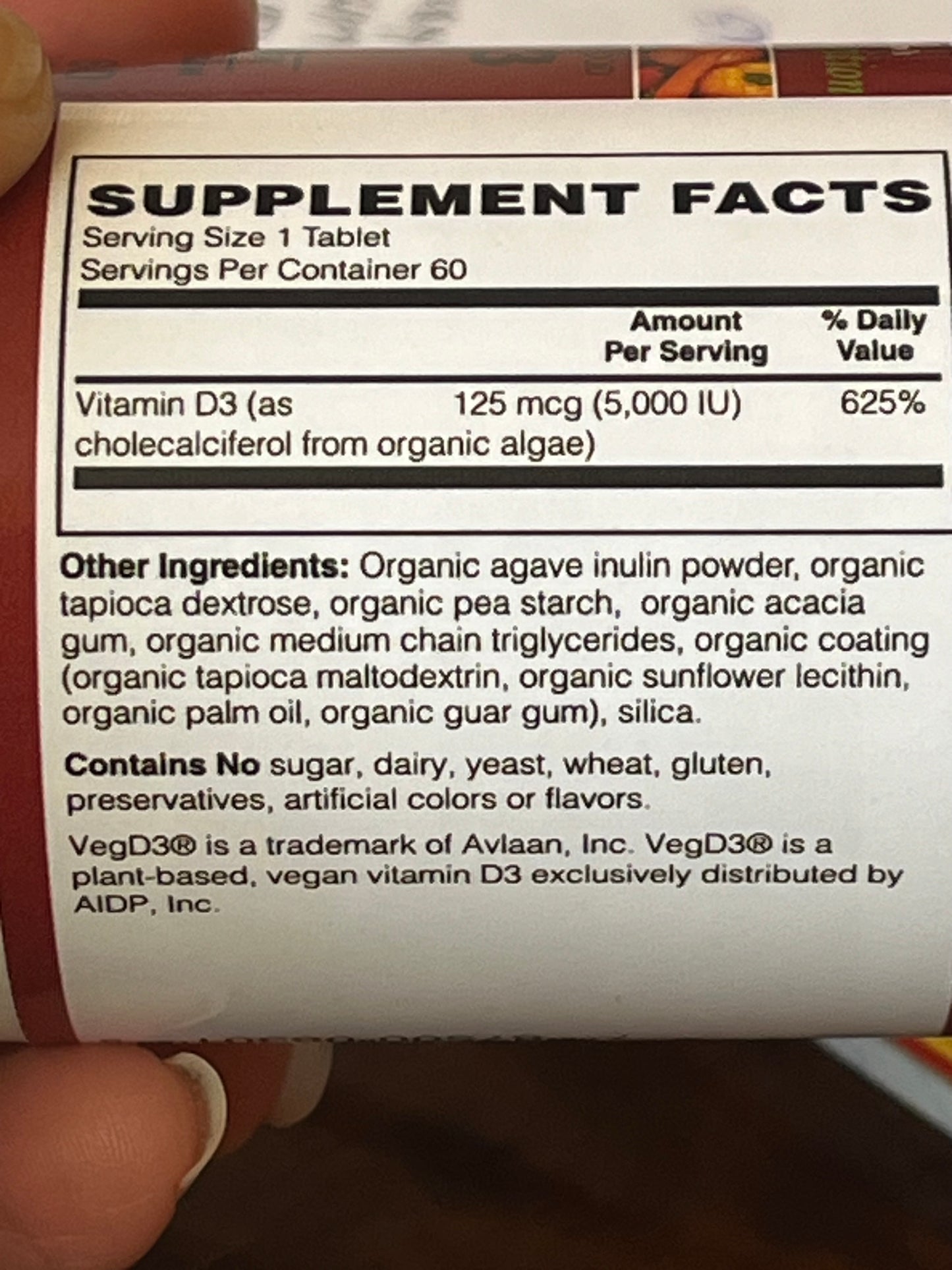 Necessary VEG D3 (Vegan)